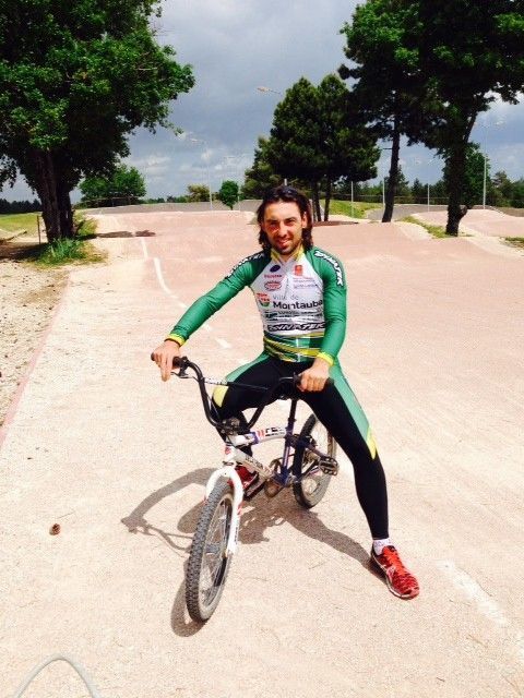 Le BMX une activité que je découvre